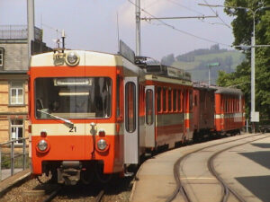 Svizzera TrogenerBahn Elettrotreno 21