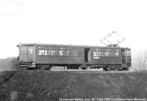 FEB Ferrovia Biella-Balma Elettromotrice 15 a Miagliano