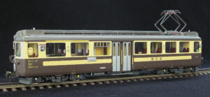 Modellismo ferroviario BOB Elettromotrice in scala H0m