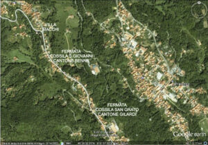 AFBO Oropa da Google earth Cossila Cavallo Sup.- Cossila S. Grato Gilardi