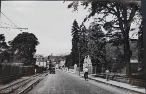 FEB Ferrovia Biella-Vallemosso Biella-Chiavazza Via Milano Anno 1928