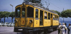 FSM Ferrovia Stresa-Mottarone Capolinea del lungo Lago a Stresa (Scartamento ridotto)