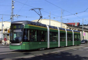 Tramway nel Mondo Elsinki Modern Finnish Tram 215