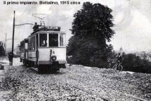 TBO Tramvia Biella-Oropa Convoglio Biella Via Ramella Germanin Eriberto