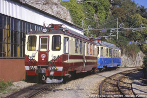 FGC A8 e A12 Genova P.za Manin 10.10.1999 (Scartamento ridotto)