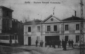 FEB Ferrovie Elettriche Biellesi Stazione di Biella in Via Bertodano