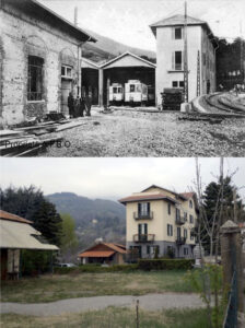 AFBO TBO Linea Biella-Oropa Ieri e oggi Stazione Favaro Centrale