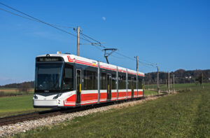 Traunseebahn Gmunden-Vorchdorf Vossloh Tramlink 127 mal-was-neues-traunseebahn